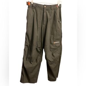 Rusty Pants All Terrain Series Pants Men Green/Olive 33 waist Utility hiking